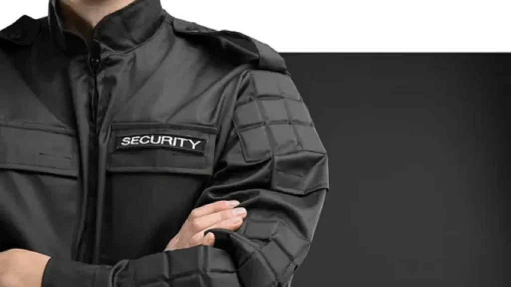 A security person